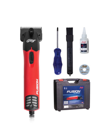 Lister Fusion Clipper in Case – Red
