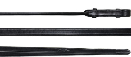 Dy'on 1/2 Full Leather Bar & Snaffle Snaffle Black Full