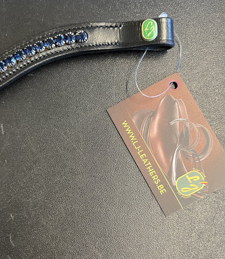 LJ Leathers Frondeel Navy Black Full