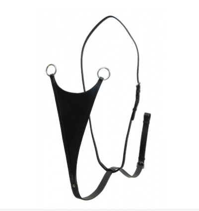 LJ Leathers Renmartingaal Messing gespen; Full Noisette