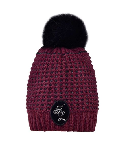 Kingsland Makenzie Ladies Knitted Hat Red Port Royal