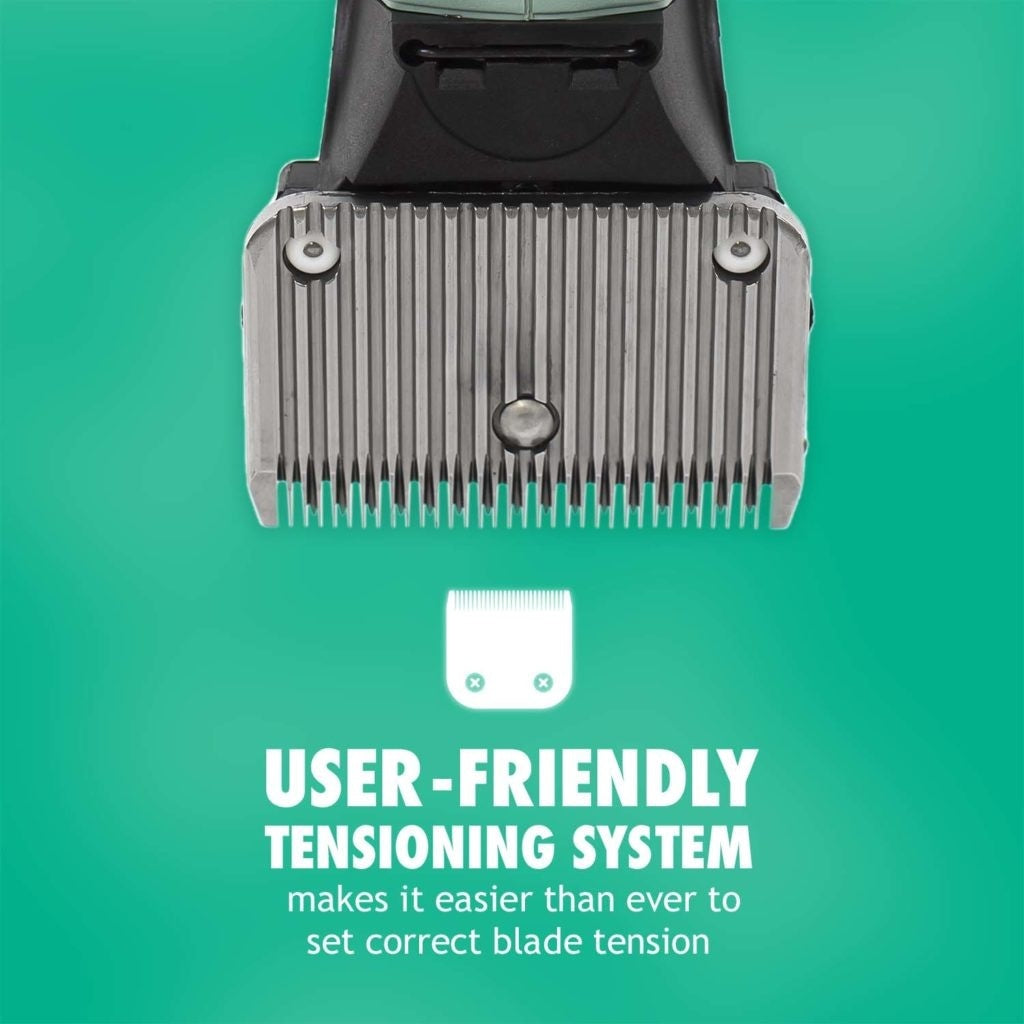 Lister Star Scheermachine met Opbergtas – Groen