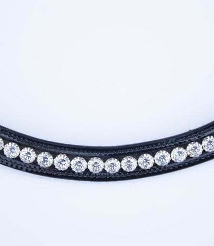 LJ Leathers Frondeel Silver Stones/Lak