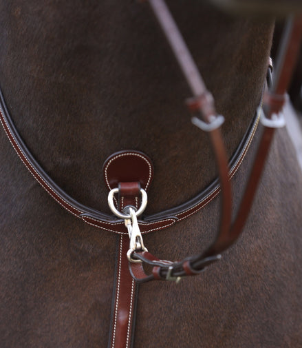 LJ Leathers Pro Selected Martingale with stainless steel buckles