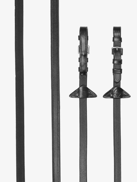 LeMieux Half leder half Rubber Teugels