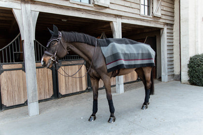 Kentucky Heavy Fleecedeken Paardendeken Square Stripes