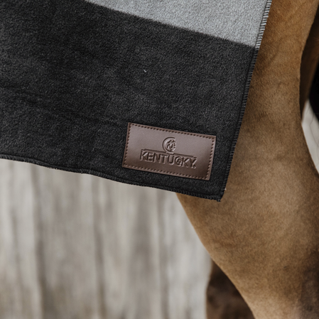 Kentucky Heavy Fleecedeken Paardendeken Square Stripes