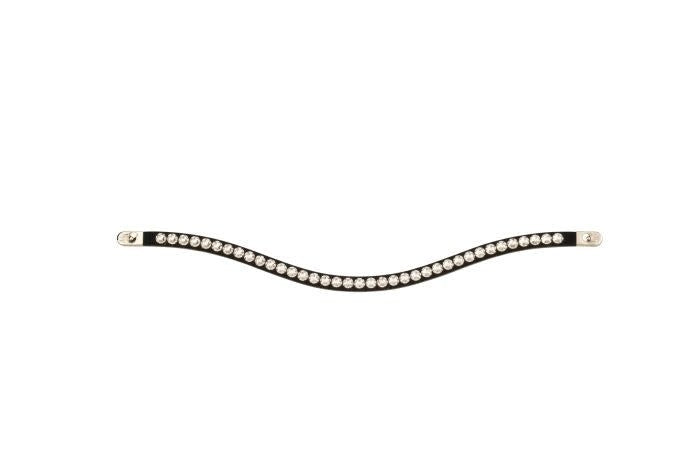 Magic Tack Bling for browband Magic Tack long curved; one row