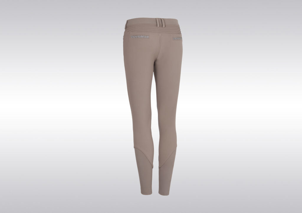 Samshield Women's Riding Breeches Clara Full Grip Champagne