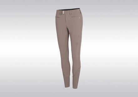 Samshield Women's Riding Breeches Clara Full Grip Champagne