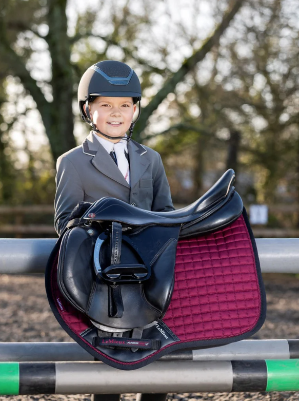 LeMieux Junior Pro GP/Jump Square Zadeldek