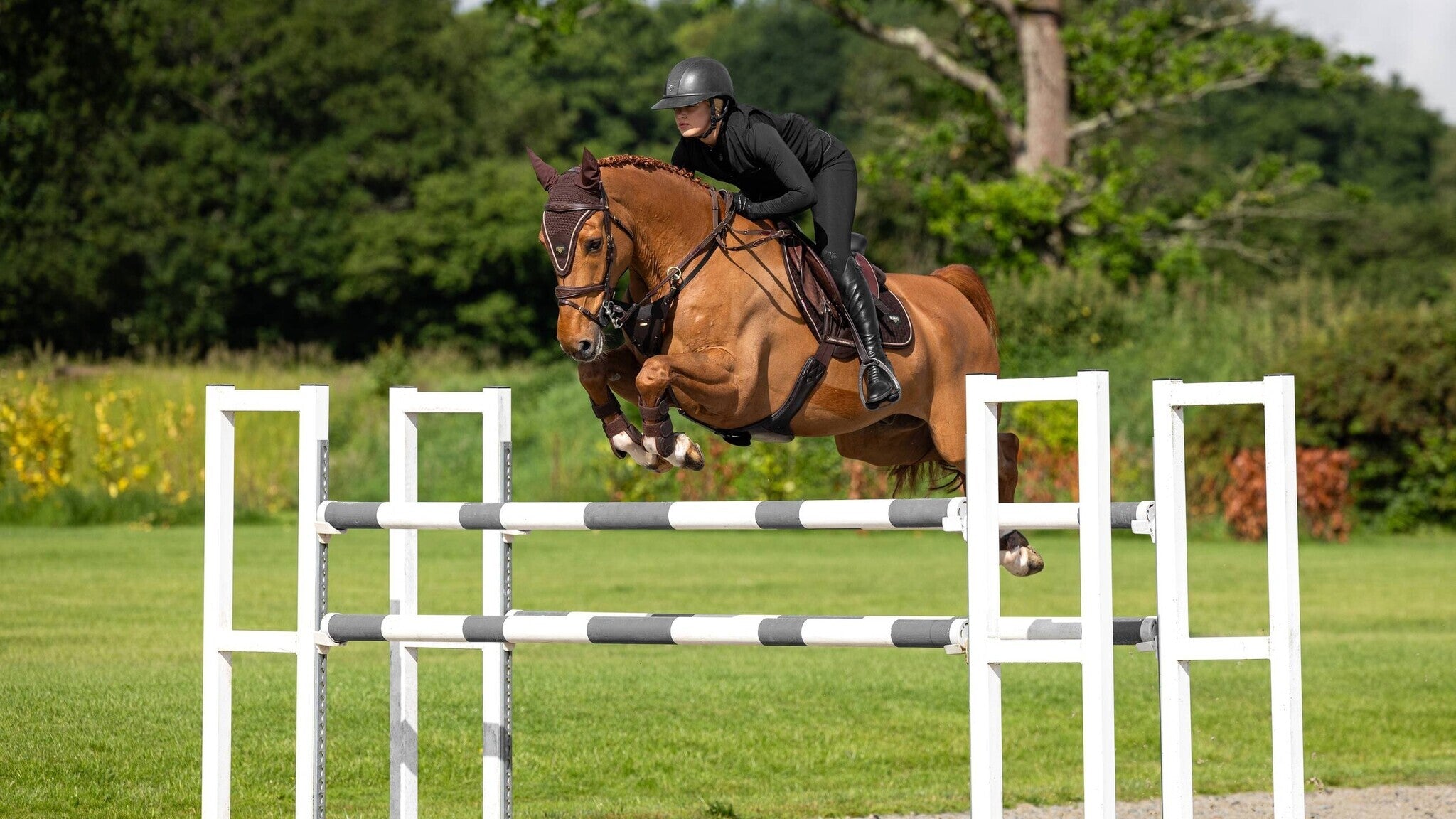 LeMieux Puissance Suede Zadeldek