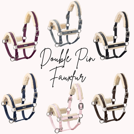 Eskadron Headcollar Double Pin Fauxfur