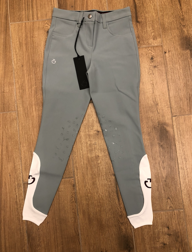 Cavalleria Toscana Kids Girls Horse and Helmet Riding Breeches