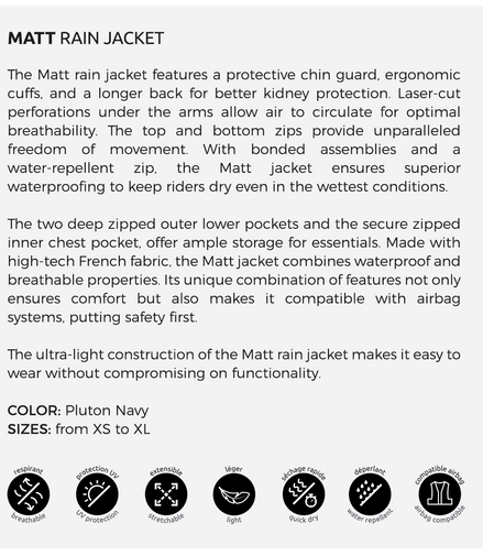 Freejump Matt Regen Jas Heren