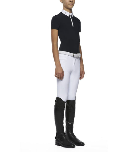 Cavalleria Toscana Team Boys Competition Polo Short Sleeves