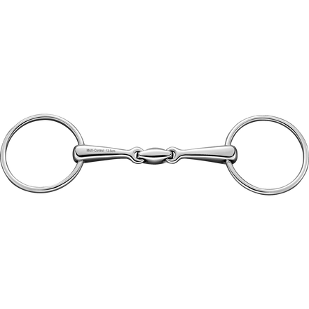 Sprenger MAX-Control Edelstahlgebiss - Doppelt gebrochene Wassertrense