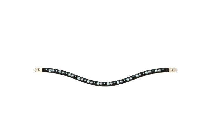 Magic Tack Bling for browband Magic Tack long curved; one row