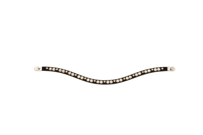 Magic Tack Bling for browband Magic Tack long curved; one row