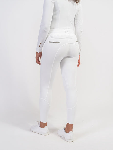 Samshield Women's Riding Breeches Clara Full Grip Champagne