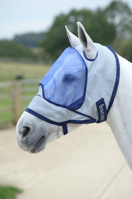 Bucas Buzz-Off Deluxe; no ears fly mask