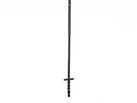 LJ Leathers Reins non-slip with leather and stops