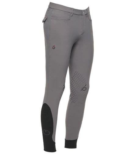 Cavalleria Toscana Dames Team Red Stripe Red Stripe Knee Grip Rijbroek