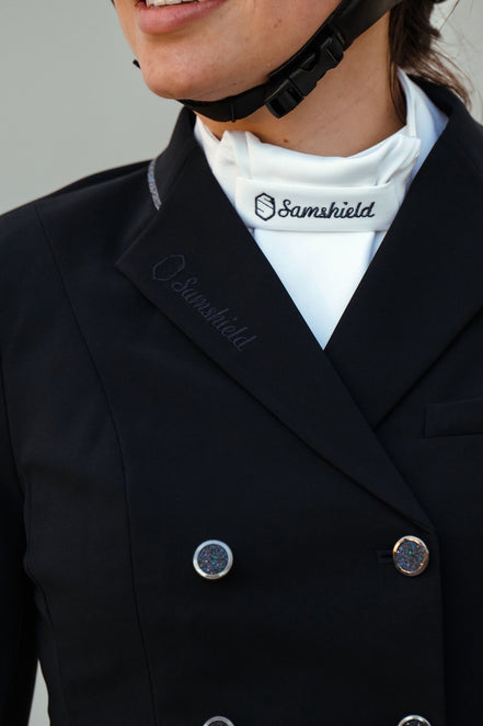 Samshield Kurzes Dress-Sakko aus Kristallstoff, Turnierjacke