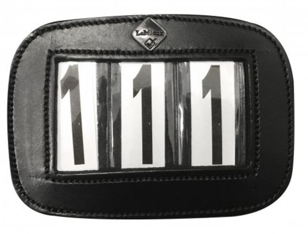 LeMieux Sattelunterlagen-Nummernhalter