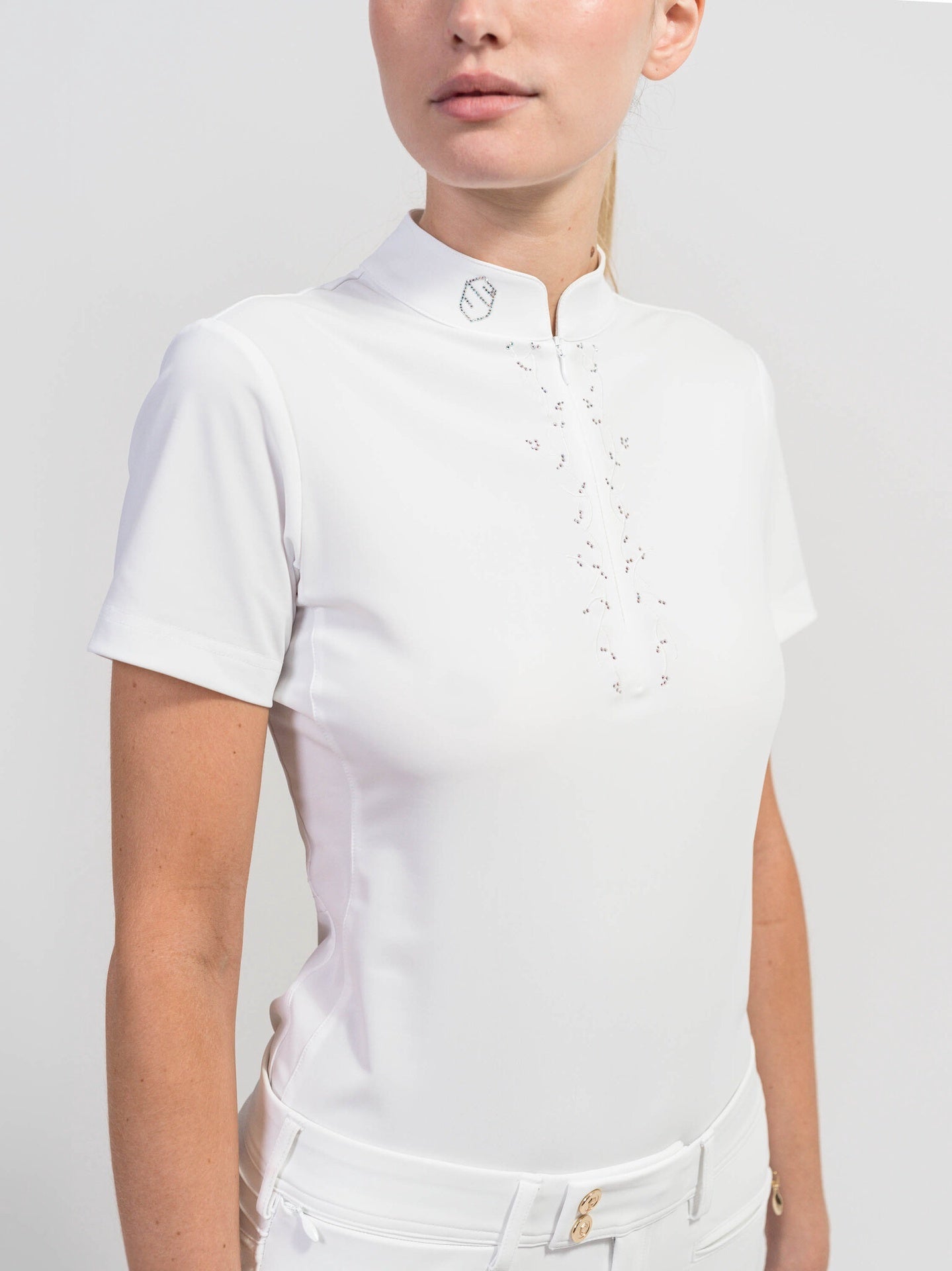 Samshield Loise Crystal Leaf Kurzarm-Damenhemd