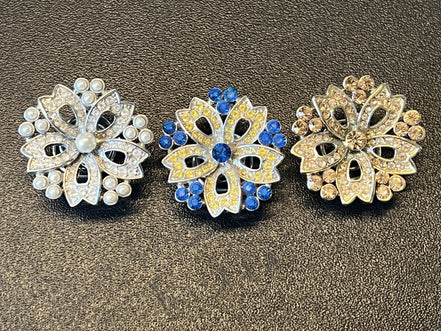 SD Design Hair Twister Crystal Or Pearls