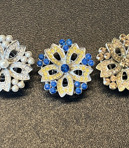 SD Design Hair Twister Crystal Or Pearls