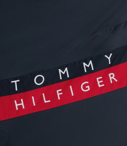 Tommy Hilfiger Equestrian Kingston Light & Dry Color Block Paardendeken Desert Sky