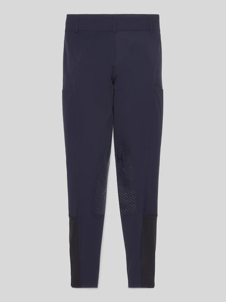 Tommy Hilfiger Equestrian Damen Hudson Hybrid Knee Grip Reithose Desert Sky