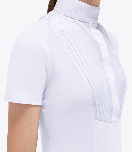 Cavalleria Toscana Jersey Competition Shirt S/S Bib Girls