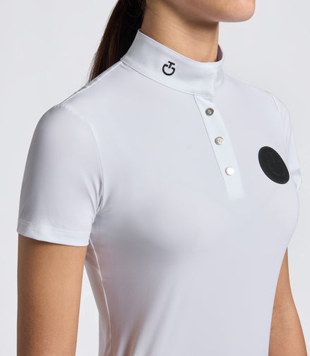 Cavalleria Toscana Jersey Wedstrijd Polo Short Sleeve Girls