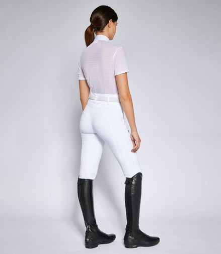 Cavalleria Toscana Competition Shirt Short Sleeves Polka Dot