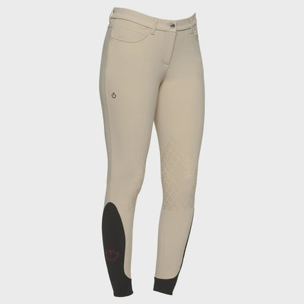 Cavalleria Toscana Damen-Reithose mit klassischem Knie-Grip