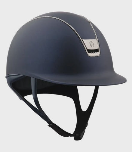 Samshield Matt 2.0 Blue Chrome Black Full Swaro 300 Crystals