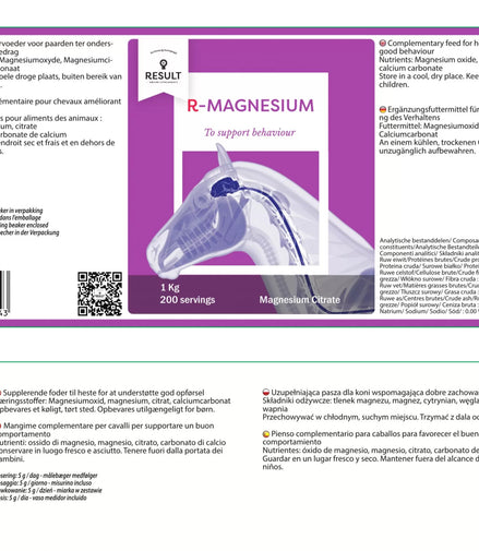 Result Equine R – Magnesium 1kg