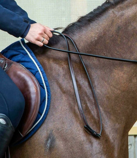 Dy'on 1/2 Full Leder Stang & Trens Teugels