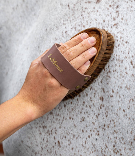 LeMieux Artisan Zachte Borstel Speckled Brown