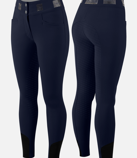 Animo Women's Nagazia Full Grip Riding Breeches