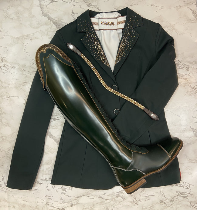 DeNiro Volta Brushed Green Top Rondine Galagld011