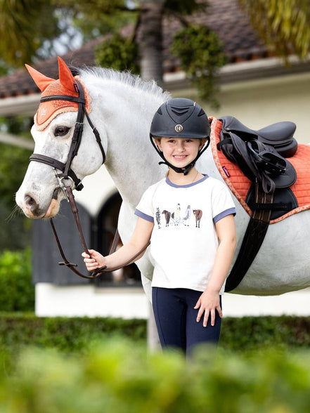 LeMieux Puddle Pals Kids T-Shirt Ecru