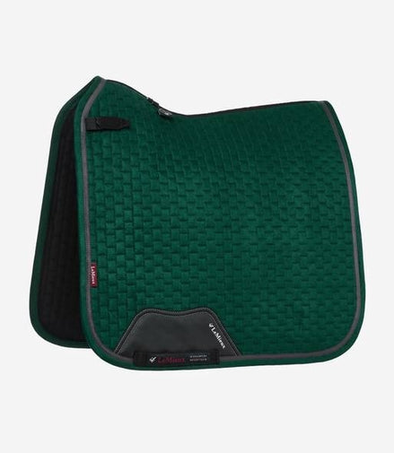 LeMieux Suede Zadeldek Spruce - Dressage