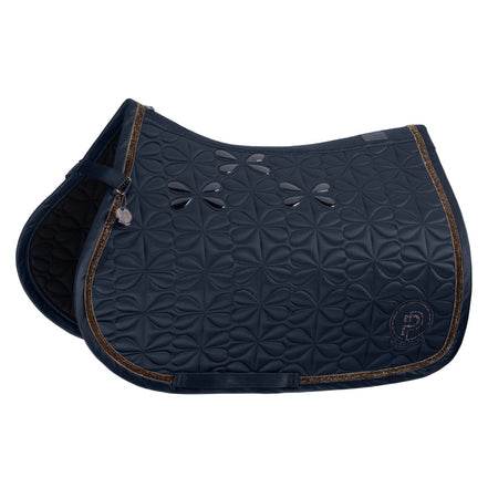 Eskadron Saddle Pad Matt Gloss Bow Platinum 24