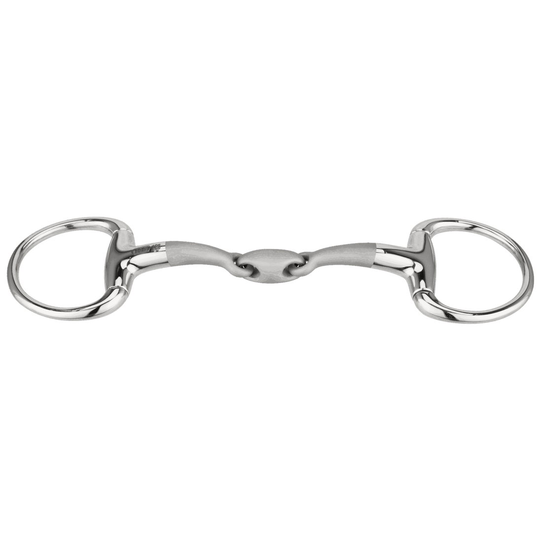 Sprenger Satinox Eggbutt Snaffle Double Jointed - Stainless Steel