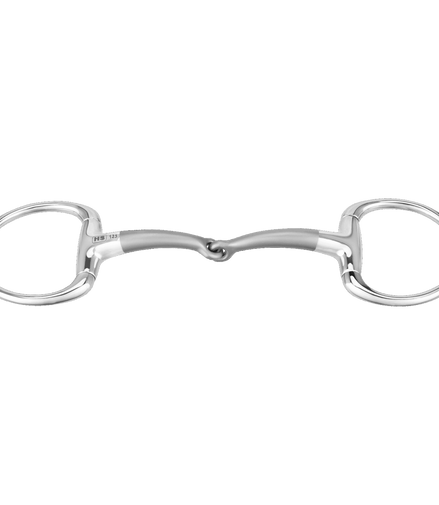 Sprenger Satinox Eggbutt bit Enkel Gebroken - Stainless steel 14mm