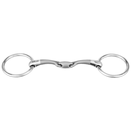 Sprenger Satinox Underlay Snaffle 12 mm Double Jointed - Stainless Steel